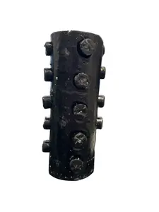 Black 21 wick candle for grave work 8"x 2.5"