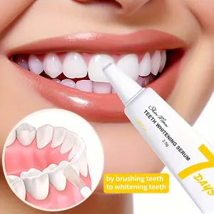 7-piece set of teeth whitening essence – a brush-based formula for daily oral care that enhances tooth brightness and requires no power source, Teeth Whitener Pen, Teeth Brightener