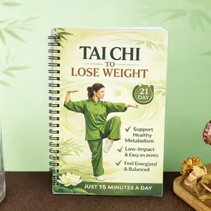 21-Day Tai Chi Weight Loss Guide, Daily 15-Minute Low-Impact Exercise, Fat Burning Metabolism Boost Tutorial Book, Health & Fitness
