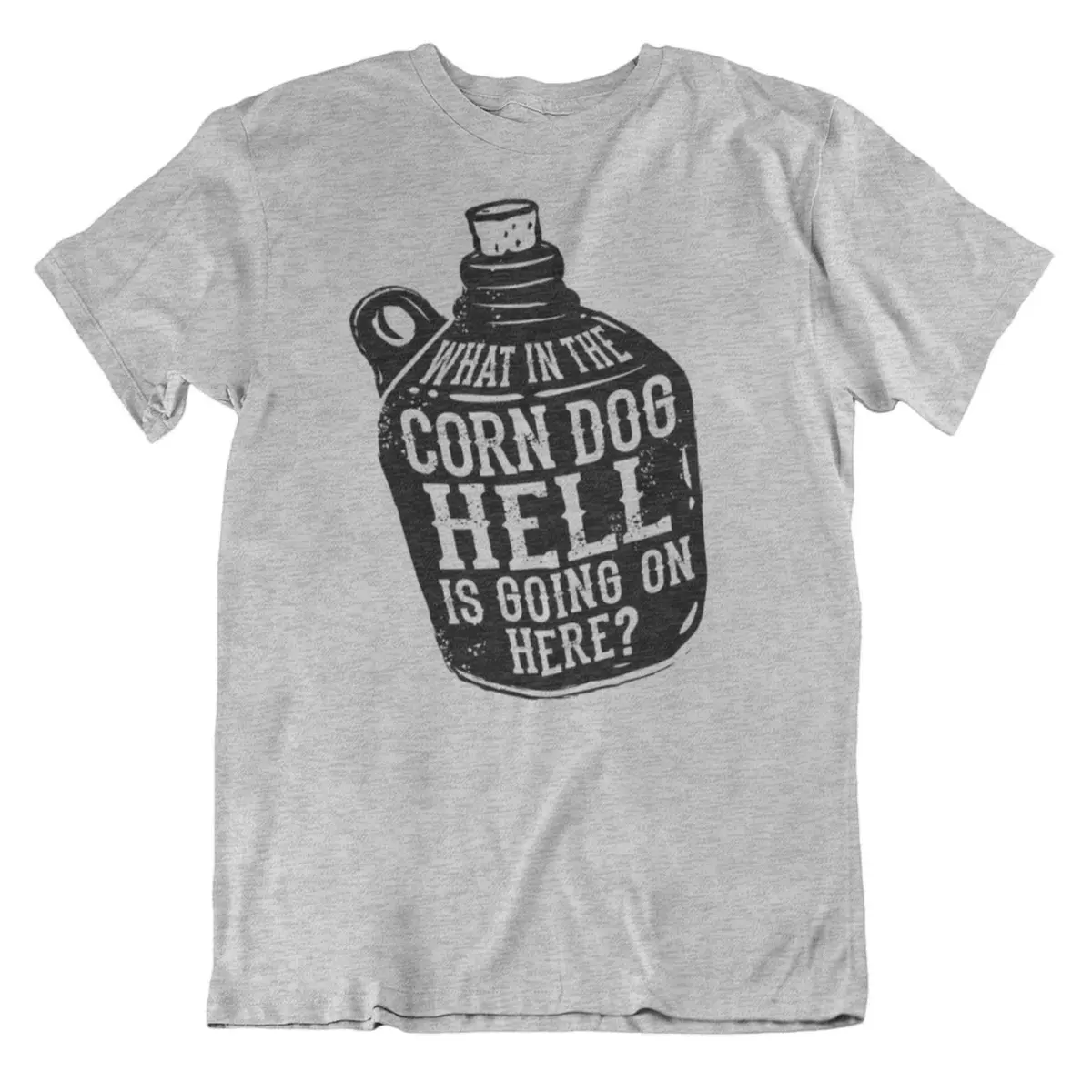 Corn Dog Hell, Graphic Tees, Funny Shirts, Mens Tshirt, Graphic Tee Shirts, Vintage Tshirts, Moonshine Shirt, Novelty Tshirt