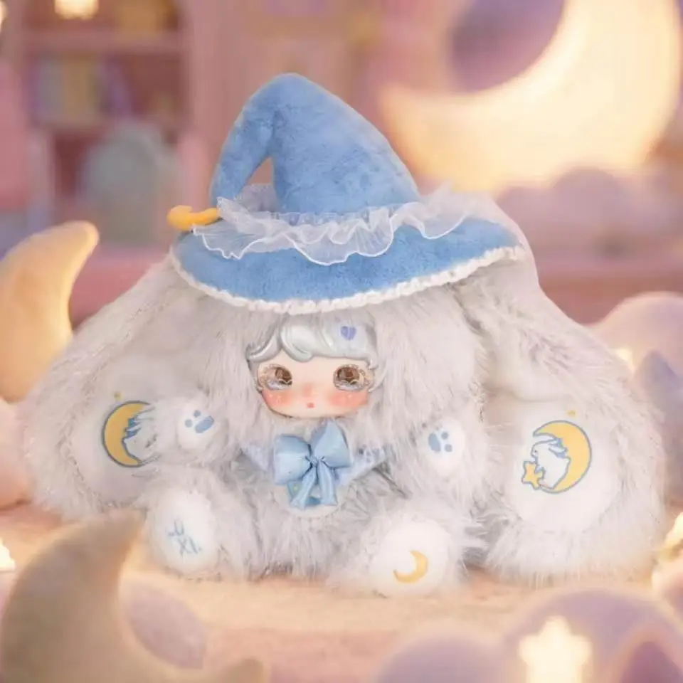 CN-LUXI-Angel Bunny 2 Series  800%  series Mystery Boxes Bag Pendant Bunny Plush Dolls Soft Collectibles