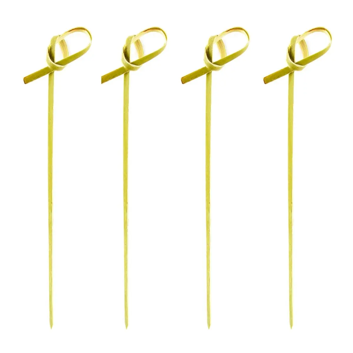 Bamboo Bar Cocktail Sticks - 3 in, 100-Pack, Disposable Sticks for Kitchenware, Bar & Wine Utensils Use, Cocktail Cocktail Sticks