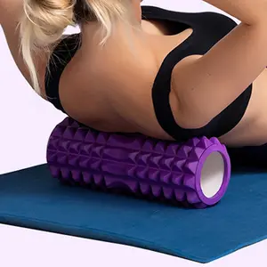 Foam Massage Roller - 26 cm x 8 cm Lightweight EVA Foam with PVC Inner Core for Deep Tissue Massage, Yoga, Stretching & Physical Therapy