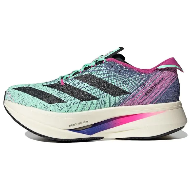 Adidas Adizero Prime X Strung Pulse Mint' Versatile Cushioned Low Top Running Shoes Unisex HQ3781
