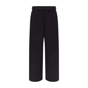 COTTON FLEECE CLASSIC STRAIGHT LEG PANT | ONYX