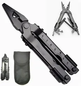 13-in-1 Multifunction EDC Combination Tool with Pliers, Screwdriver & Wire Cutters for Camping, Survival, Outdoor & Travel, Portable Folding Design, EDC Multi Tools, Folding Multitool, Emergency Tool, Portable Hand Tool, Outdoor Multifunctional Tools