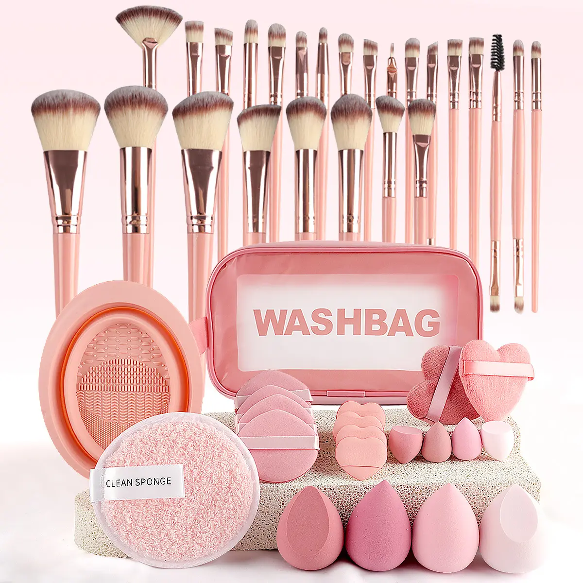 Pink 46-piece set