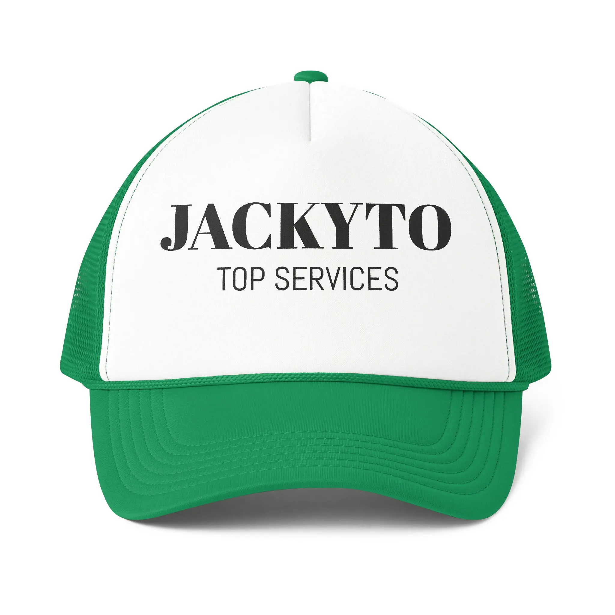 Embroidered Mesh Cap
