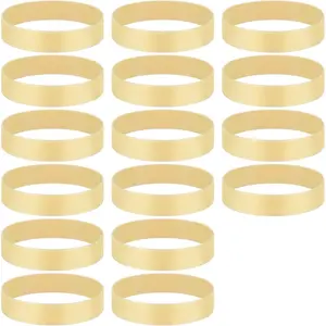 16-Pack Furniture Hardware Sectional Couch Connectors, Small Rubber Band Straps for Sliding Sofas, Easy-to-Install Fixing Straps