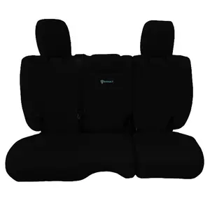 CLICK FOR OPTIONS - 2018+ JLU 4-Door Rear Bench (WITH Armrest) Seat Covers - Overstock
