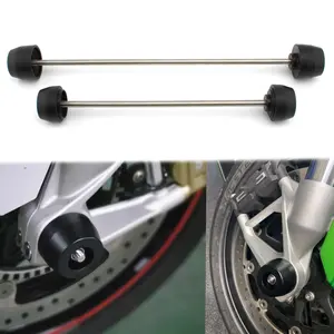 For Bmw S1000 Series Motorcycle Anti-Shock Blocks, Fits M1000r Rr S1000r Rr XR 2020 Model, Front & Rear Axle Protection Kit, Motor Parts Accessories