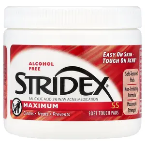 Stridex Maximum, Alcohol Free, 55 Soft Touch Pads