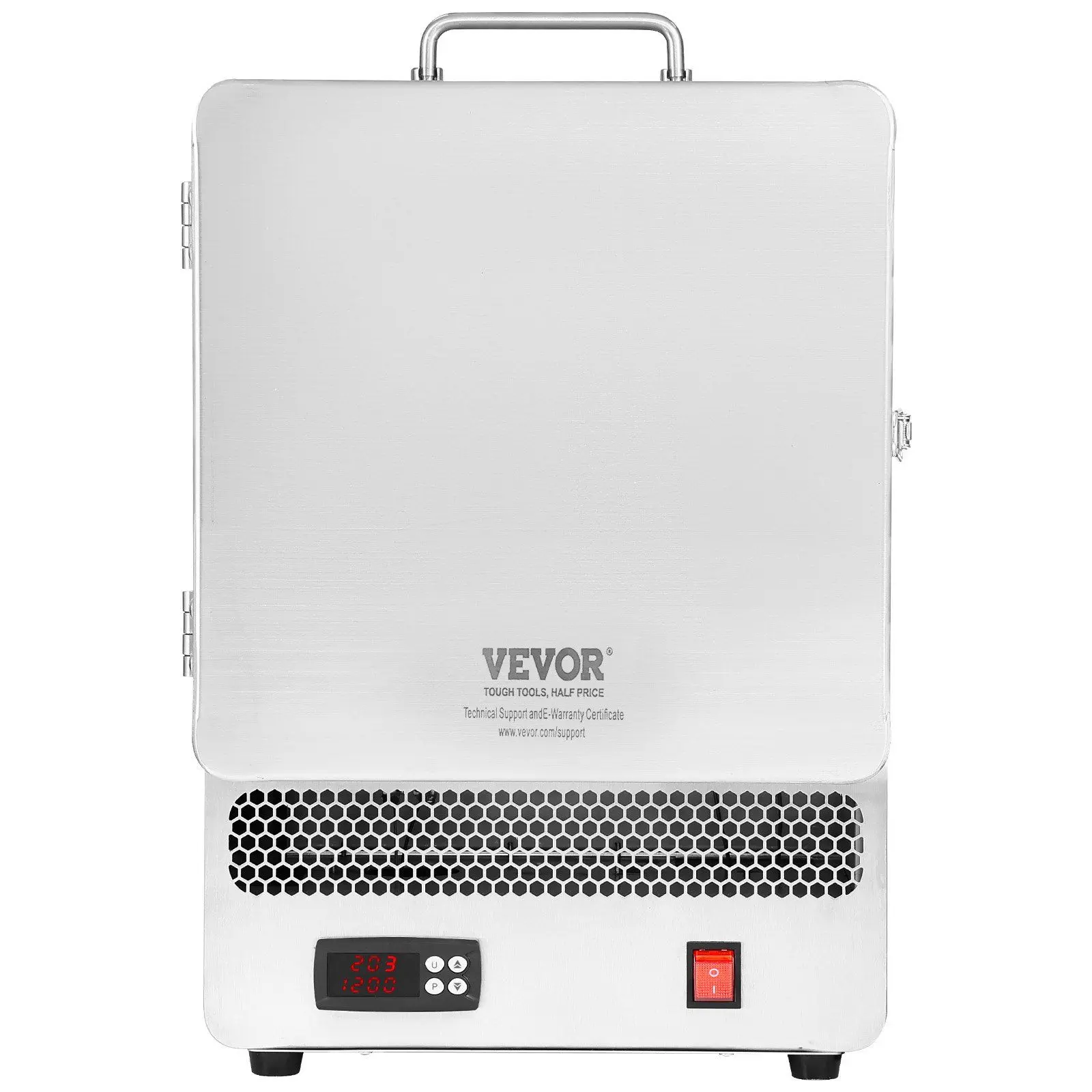 Spring new arrivals Electric Kiln, 1500W Electric Melting Furnace, Max Temperature 2192 ° F/1200 ° C, Stainless Steel Electric Furnace for Wax Casting, Metal Clay DIY, Metal Tempering , Glazing on Pottery