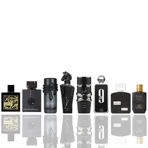 QAED AL FURSAN + CLUB DE NUIT INTENSE + Musamam Black Intense + Maahir Black + ASAD ELIXIR + 9 PM + RAMZ LATTAFA SILVER + RAGHBA FOR MEN -- 8 piece bundle