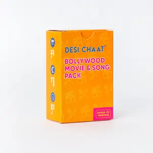 Desi Chaat - Bollywood Movie & Song Pack Taboo Game l 360 & Hours Of Fun For The Party l Desi Family Friend Wedding Diwali Eid Party Game Night