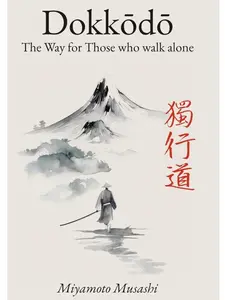 Dokkodo. The Way for Those Who Walk Alone: The 21 Principles of Japanese Samurai Philosophy by Miyamoto Musashi with Illustrations