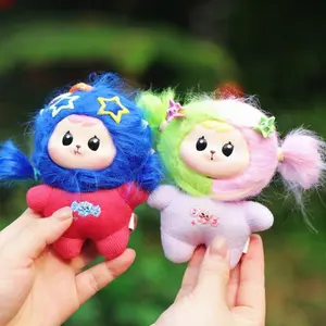 Bao-ao-Tony Magic Hair Salon DIY Blind Box Plush Series – Limited Edition Collectible Plush Dolls | Hair Transformation Mystery Box | Aesthetic Desk Display Toy