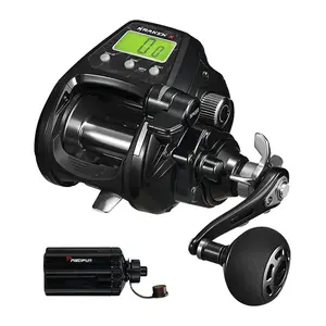 Piscifun Kraken X 5000 Electric Big Game Reel with Japanese Motor 33lb Max Drag 5000mAh Battery 12+1 Ball Bearings for Tuna Marlin Deep Sea Fishing