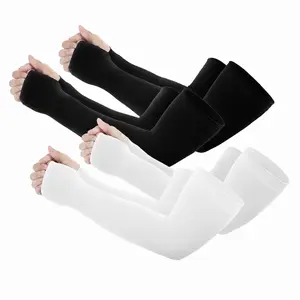 2 PCS Sun Protection UV Arm Sleeves for Men Women Youth UPF 50+ Compression Cooling Football Sleeves FallFreshness Breast Cancer Awareness Month #Summervibes summerwins,summerwins