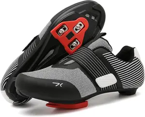 Cycling Shoes for Men and Women Road Bike Shoes Compatible with Peloton Pre-Installed with Delta Cleats Bicycle Riding Footwear Shoes