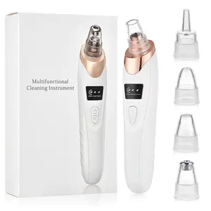 Blackhead Remover USB Rechargeable Pore Cleanser, Facial Pore Cleaner, Deep Cleaning Facial Scrubber, Gentle Exfoliating Portable Beauty Tool