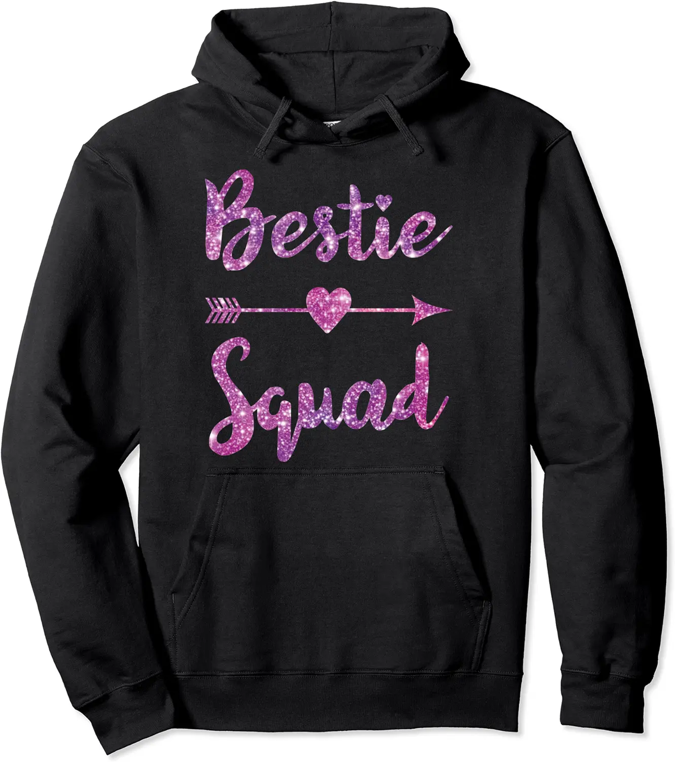 Bestie Squad Best Friend BFF Matching Couple Love Girls Trip Pullover Hoodie - Mohamedab Shop 64B084X7Y84J