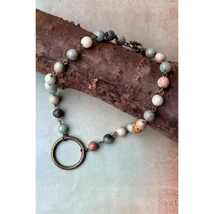 Shay Necklace in Amazonite