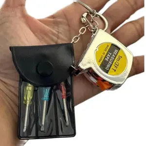 Mini Tape Measure and Screwdriver - Hand Tool Set