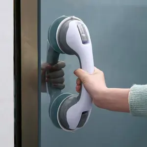 Non-Slip Bathroom Grab Bar, Suction Cup Safety Handle, Barrier-Free Toilet Assist Rail, 1 Piece, Ideal for Elderly & Disabled