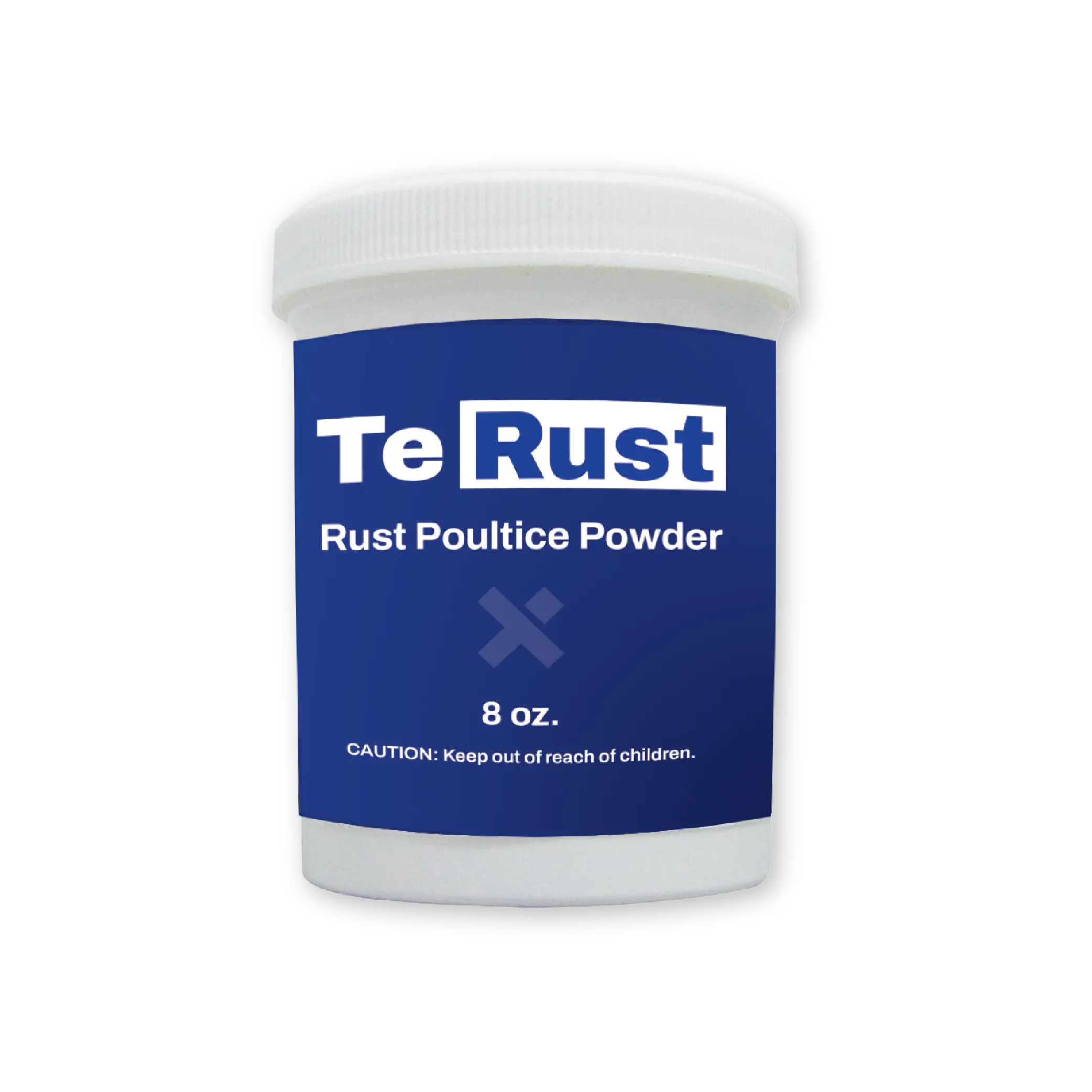 Tenax TeRust Rust Remover Poultice Powder — 8 oz, For Rust Stain Removal from Stone & Masonry
