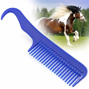 Jeffers Mane & Tail Comb with Hoof Pick for Horses