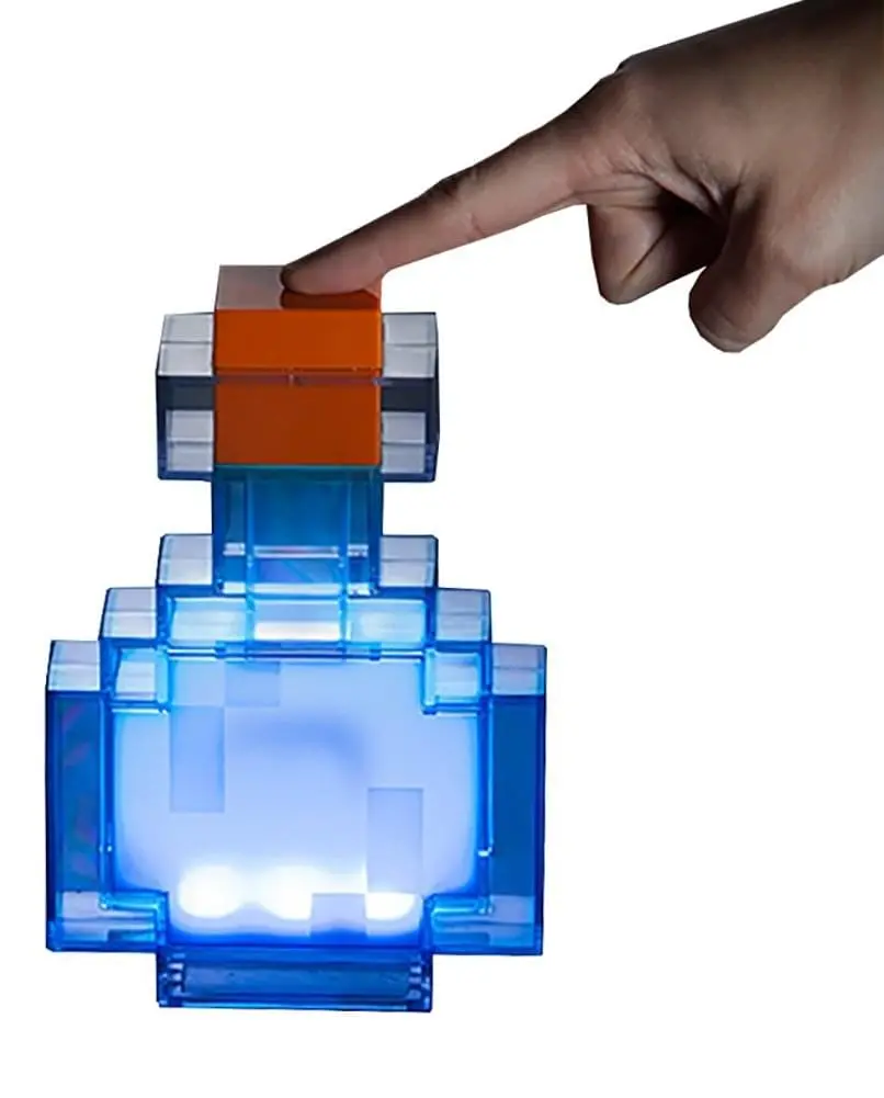 Minecraft Potion Bottle Color-Changing LED Mood Light | 7 Inches Tall