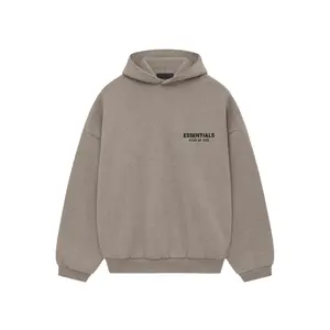 Fear Of God Essentials Fleece Hoodie Heather Grey