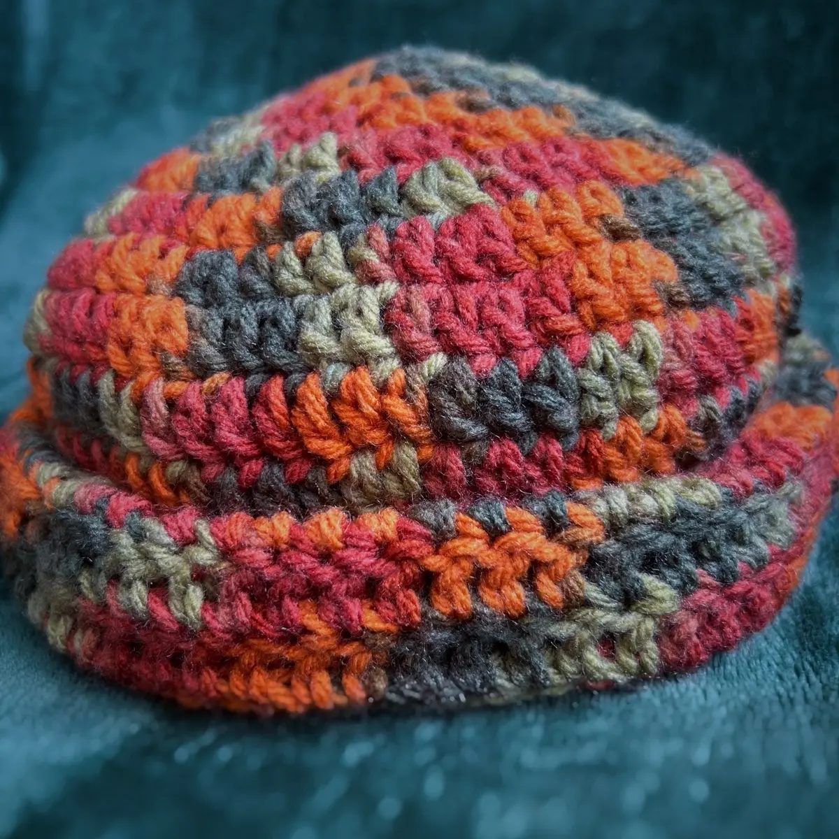 Multicolor Fisherman’s/rolled Beanie