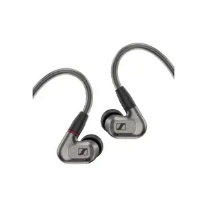 Sennheiser IE 600 in-Ear Audiophile Headphones - TrueResponse Transducers for exquisitely Neutral Sound, Detachable Cable with Flexible Ear Hooks, Includes Balanced Cable, 2-Year Warranty