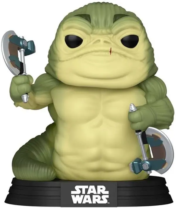 Funko POP! Star Wars: Mandalorian & Grogu - Rotta the Hutt (Glow-in-the-Dark)  [COLLECTIBLES] Vinyl figurine/statue, Collectible