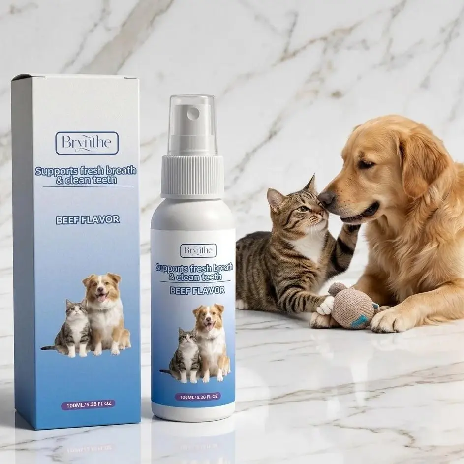 Pet Oral Cleansing Spray | Brighter Teeth & Odor-Free
