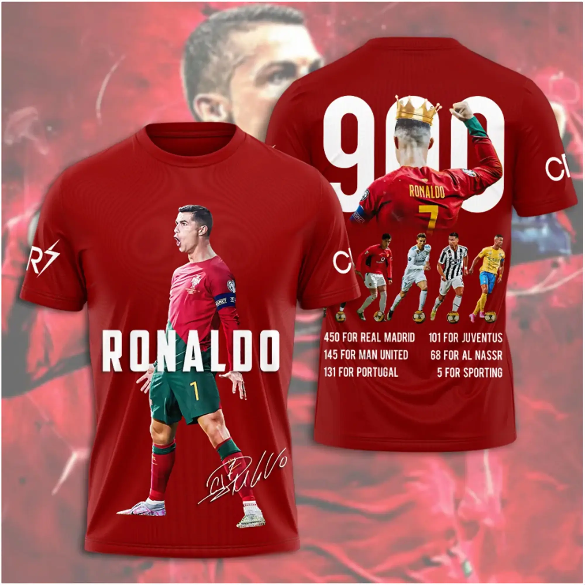 Portugal National Football Ronaldo Soccer Jersey Custom Name Number Men's Jersey, Portugal Flag Football Shirt For Fans 3D Round neck Jersey, Football Shirt Jersey, Soccer Team Jersey, Oversized Vintage Jersey, Soccer Merch, Gift for Soccer Fans