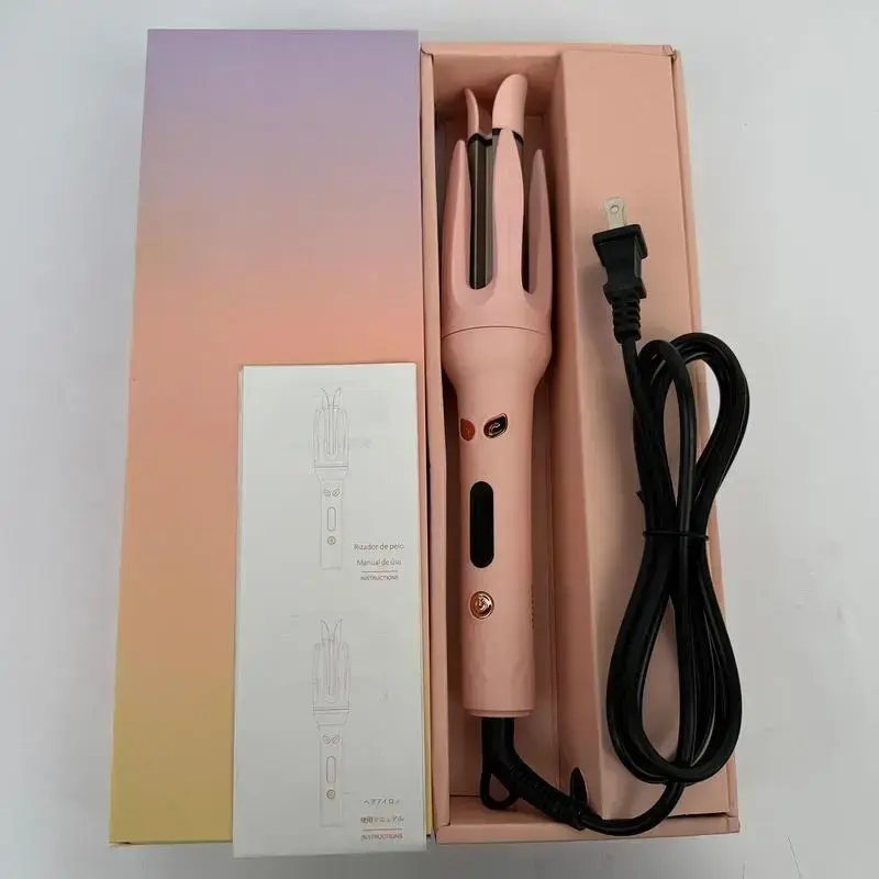 Automatic curling iron, household rotating curling iron, negative ion automatic curling iron, providing 4 temperature modes for women's hairstyles, Valentine's Day gift, automatic curling iron Automatic curling iron, household rotating curling iron, negative ion automatic curling iron, providing 4 temperature modes for women's hairstyles, Valentine's Day gift, automatic curling iron