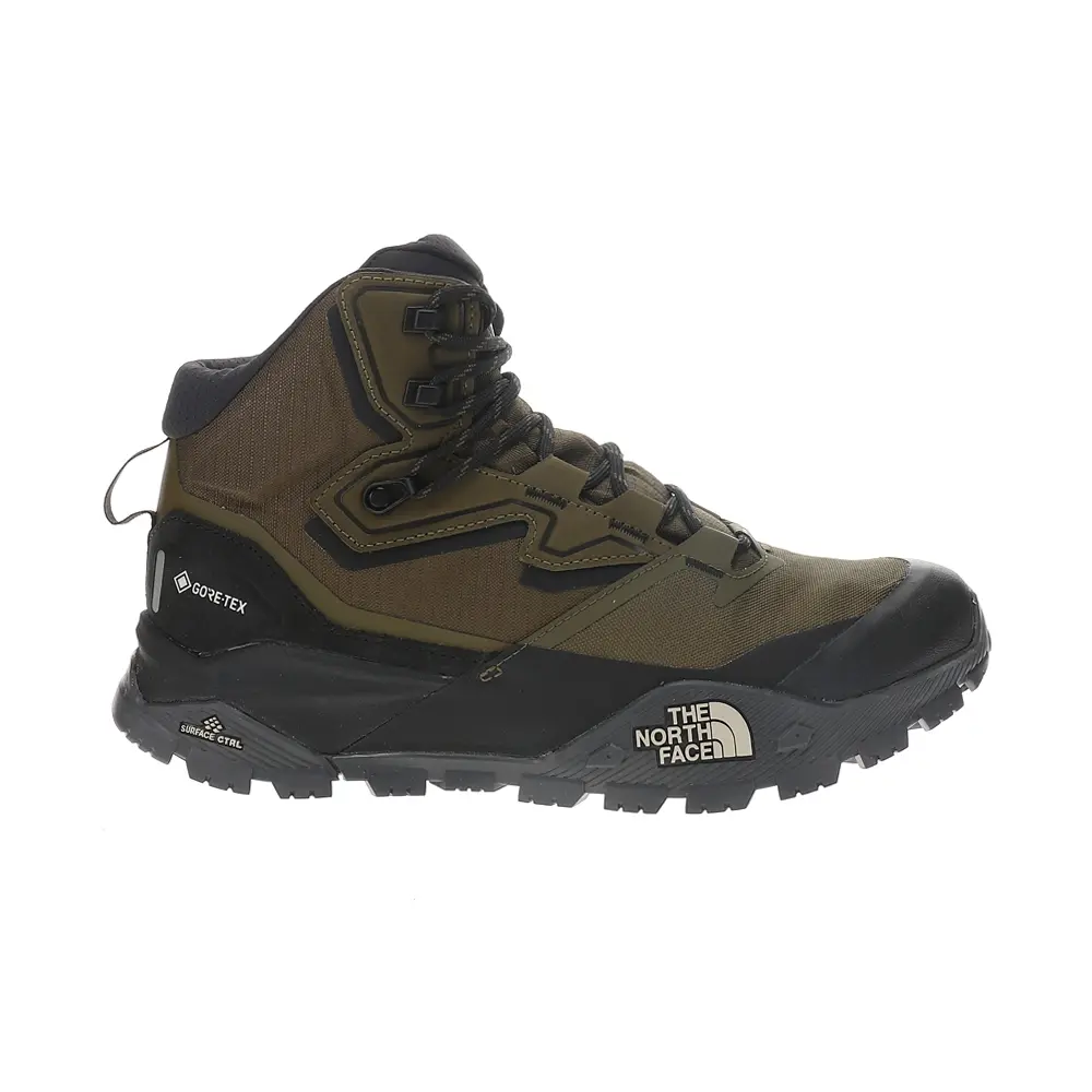 The North Face Mens Offtrail Hike Lt Mid Gore-Tex Hiking Hiking Casual Boots Ankle - Green