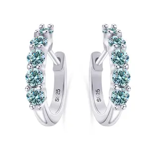 s925 Moissanite D Earrings