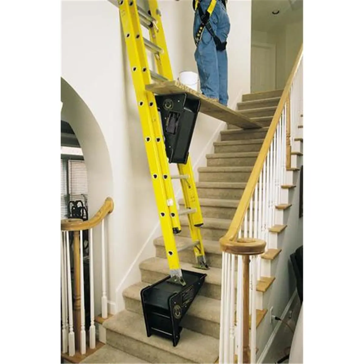 212 MAIN Pivit Ladder Tool - Portable Extension Ladder with Polypropylene Construction, Level Platform, Stability Boost for Uneven Ground, Sturdy Design (Bird Cage Accessory)