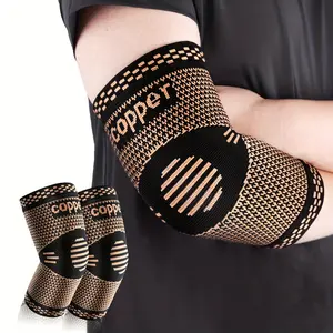 Pain Relief Elbow Brace for Tennis Elbow & Tendonitis, Arthritis Compression Sleeve Elbow Pads volleyball, Adjustable Support for Lateral Epicondylitis, Gym, Golf for old Men & Women