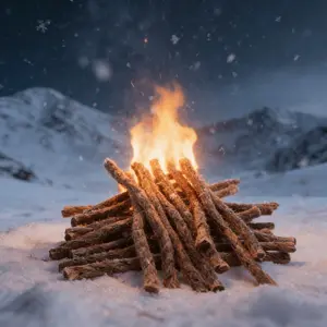 Compact Fire Starter Rope Only Pack, Essential Backpack and Survival Gear, Must-Have for Emergencies, Durable and Reliable, Emergency Survival Supplies