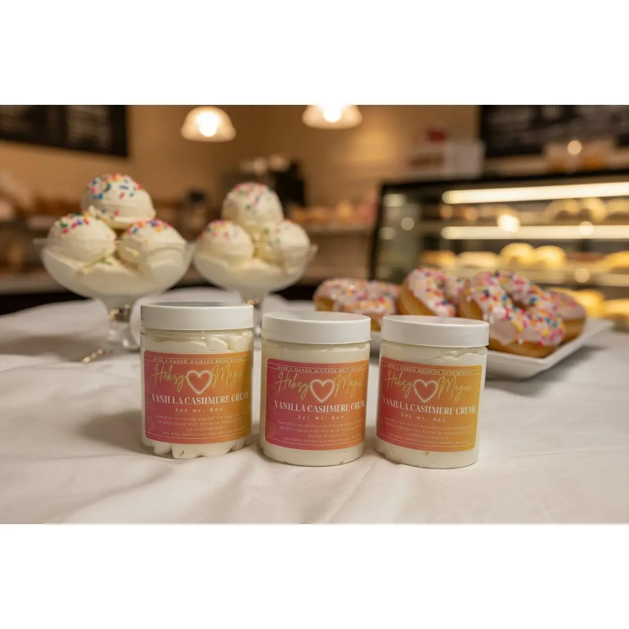 Vanilla Cashmere cream whipped body butter 8oz