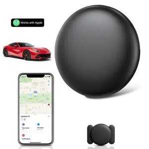 Hidden GPS Tracker, GPS Vehicle Tracker, Real-Time Mini Tracker, No Monthly Subscription Required, No SIM Card Needed, Works With iOS "Find My Device", Waterproof, Strong Magnet, 360-day Coin Battery