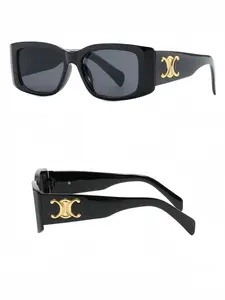 New Fashion Narrow Frame Sunglasses for Women, UV Protection Sun Glasses, Trendy Daily Wear Eyewear, Stylish Ladies' Accessories