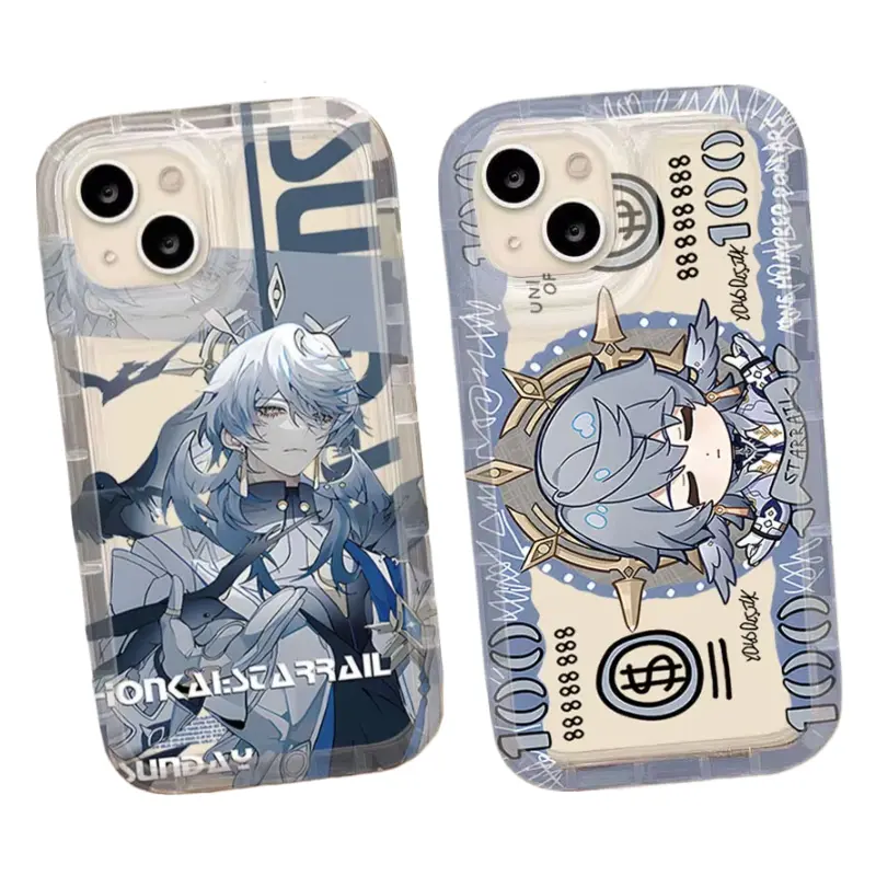 Honkai Star Rail Sunday Phone Cases For iPhone 17 16 15 14 13 12 11 Promax Pro Air Plus Transparent Silicone Shockproof Cover Protection Gifts For Christmas Halloween Birthday