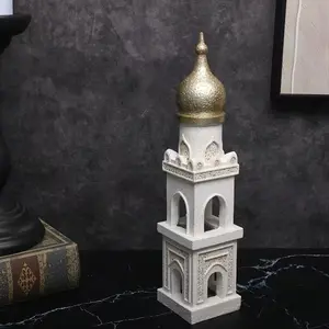 Muslim Festival Decoration, Ramadan Mosque Tower Ornament, Hot Selling Muslim Holiday Supplies, Religious Festive Decorations for Muslims