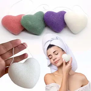 4pcs Facial Cleansing Sponge, Portable Facial Cleansing Puff For Deep Cleansing and Exfoliation of Dead Skin, Facial Cleansing Tools